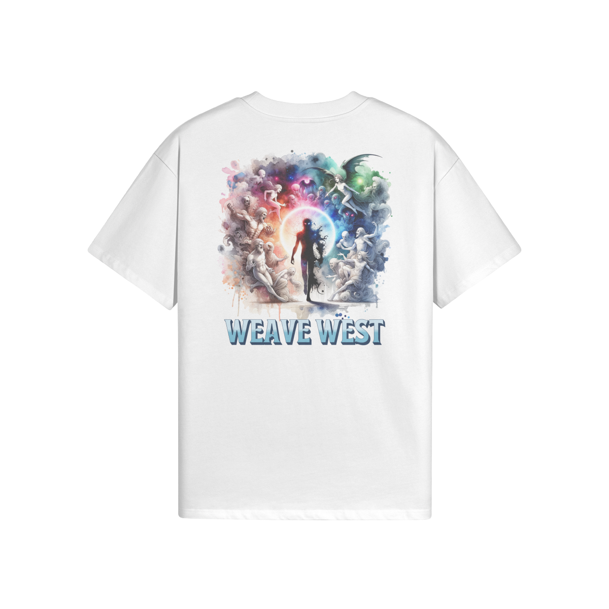 High Quality Cotton Oversized Loose-Fit Tee (Dark Lord) - Weave West