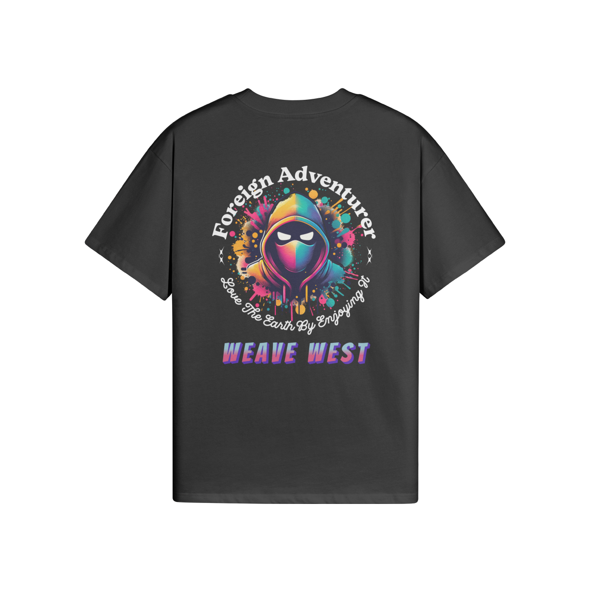 High Quality Cotton Oversized Loose-Fit Tee (Foreign Adventure) - Weave West