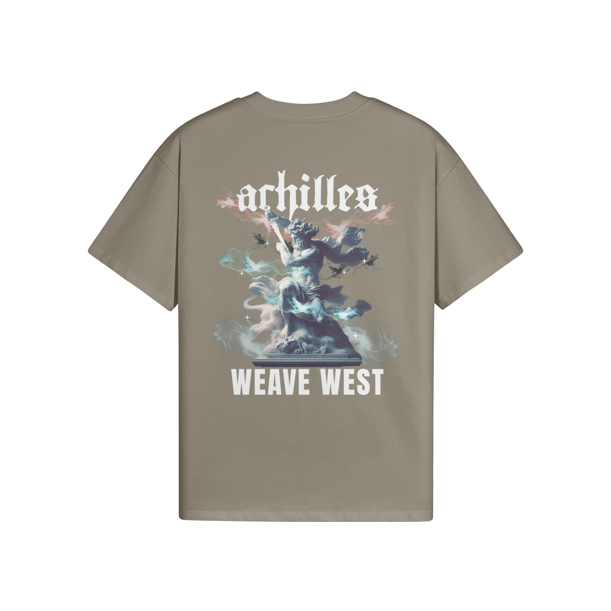 High Quality Cotton Oversized Loose-Fit Tee (Achilles) - Weave West