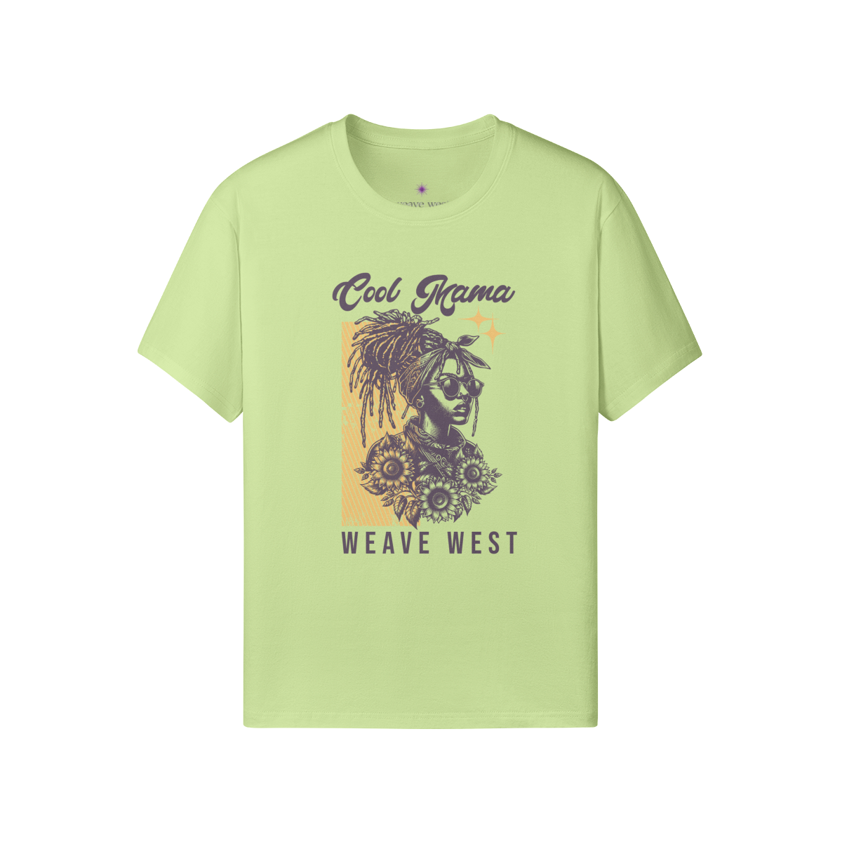 Soft Cotton Tee Cool Mama - Weave West