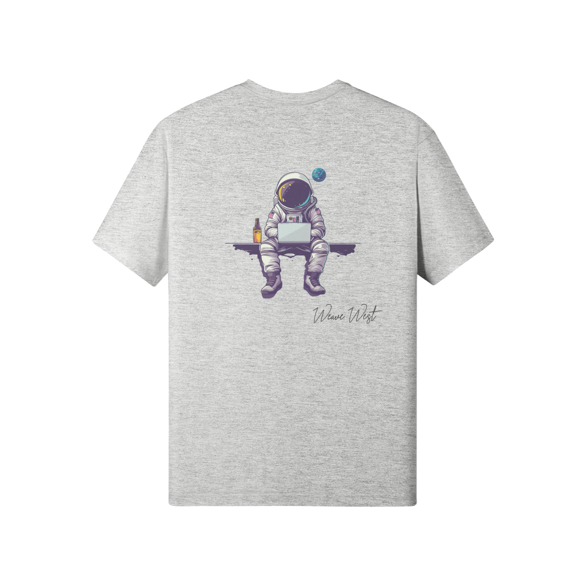 Premium Classic Fit Cotton Tee (Alone in Space) - Weave West