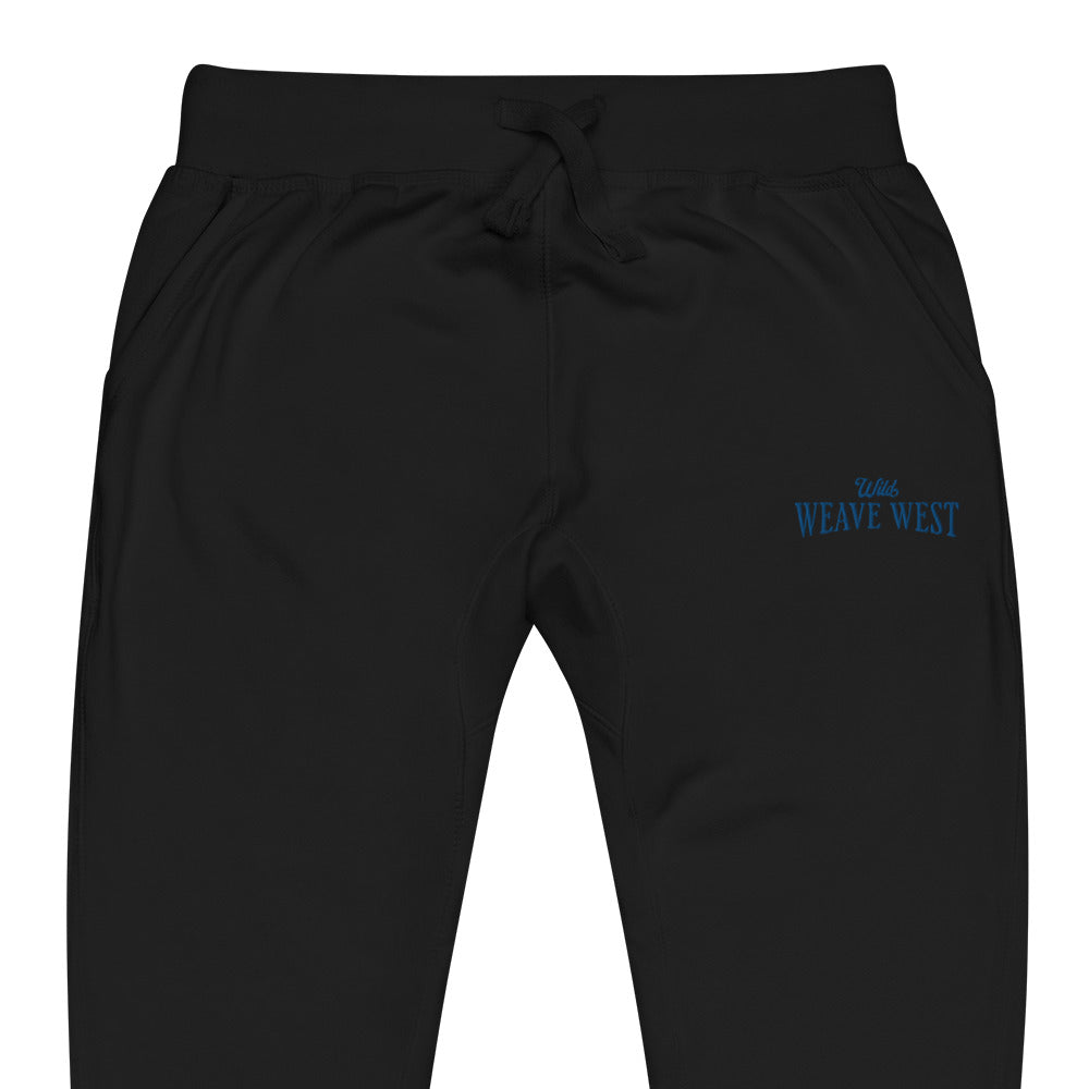 Soft Slim Fit Fleece Joggers (Logo2) - Weave West