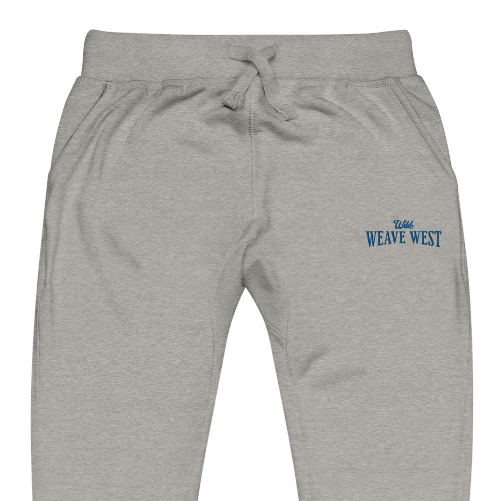 Soft Slim Fit Fleece Joggers (Logo2) - Weave West