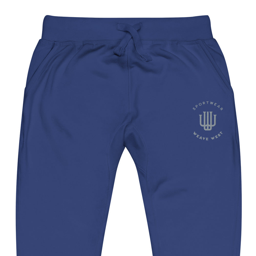 Soft Slim Fit Fleece Joggers (Logo1) - Weave West