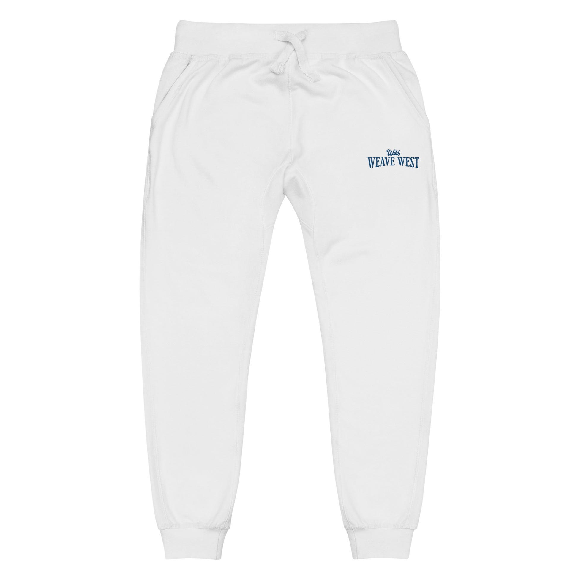 Soft Slim Fit Fleece Joggers (Logo2) - Weave West