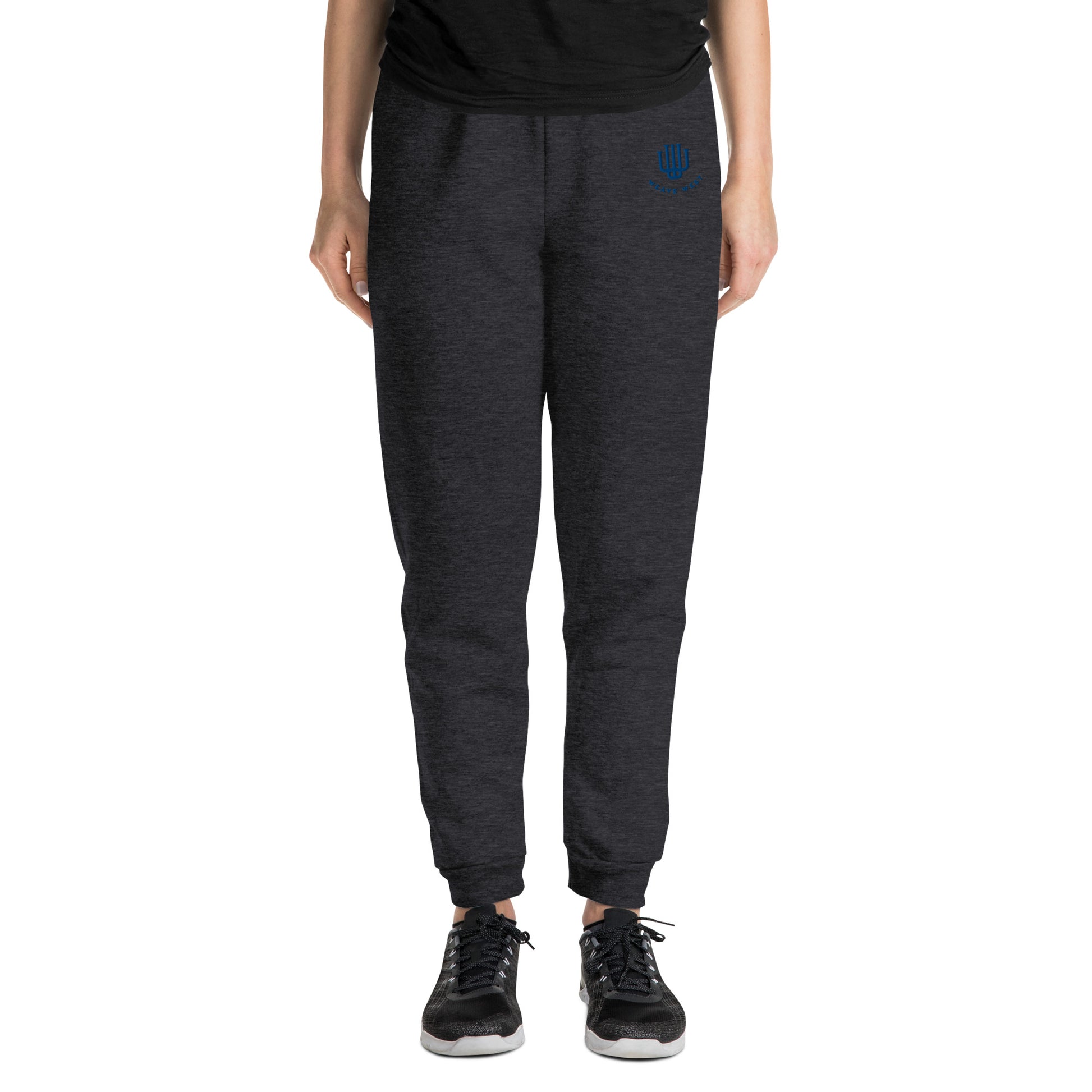 Soft Loose Fit Fleece Joggers (Logo1) - Weave West