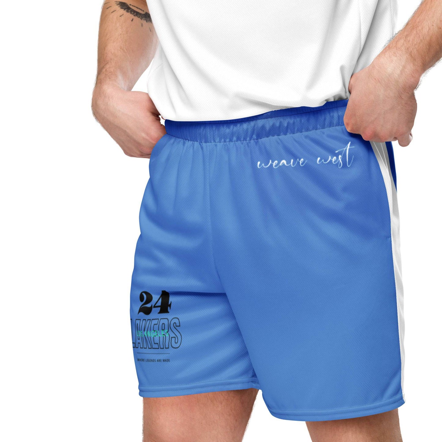 Basketball Mesh Lightweight Shorts (Where Legends Are Made) - Weave West