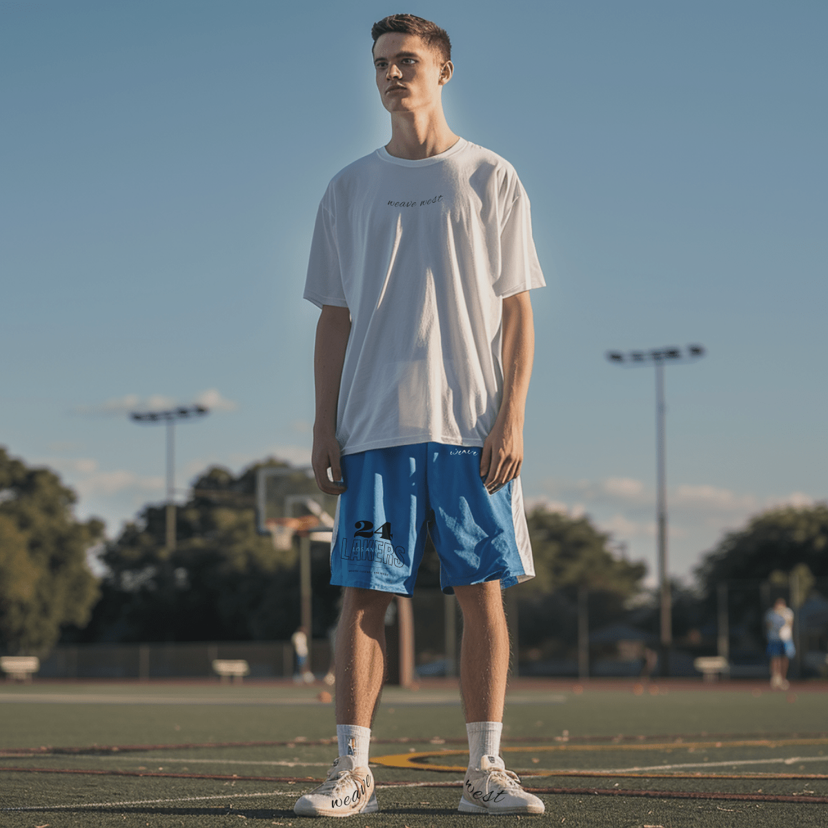 Basketball Mesh Lightweight Shorts (Where Legends Are Made) - Weave West