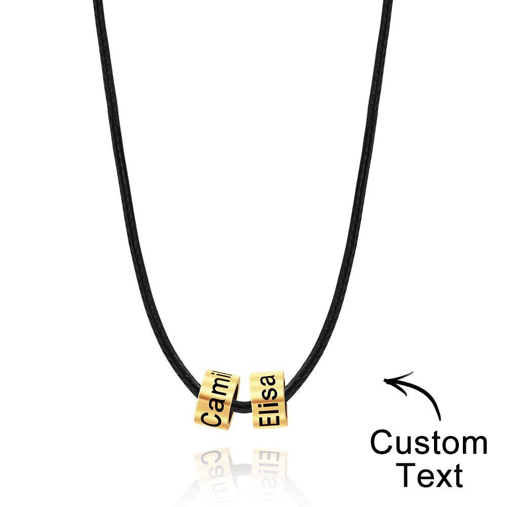 Custom Tube Bead Necklace - Weave West