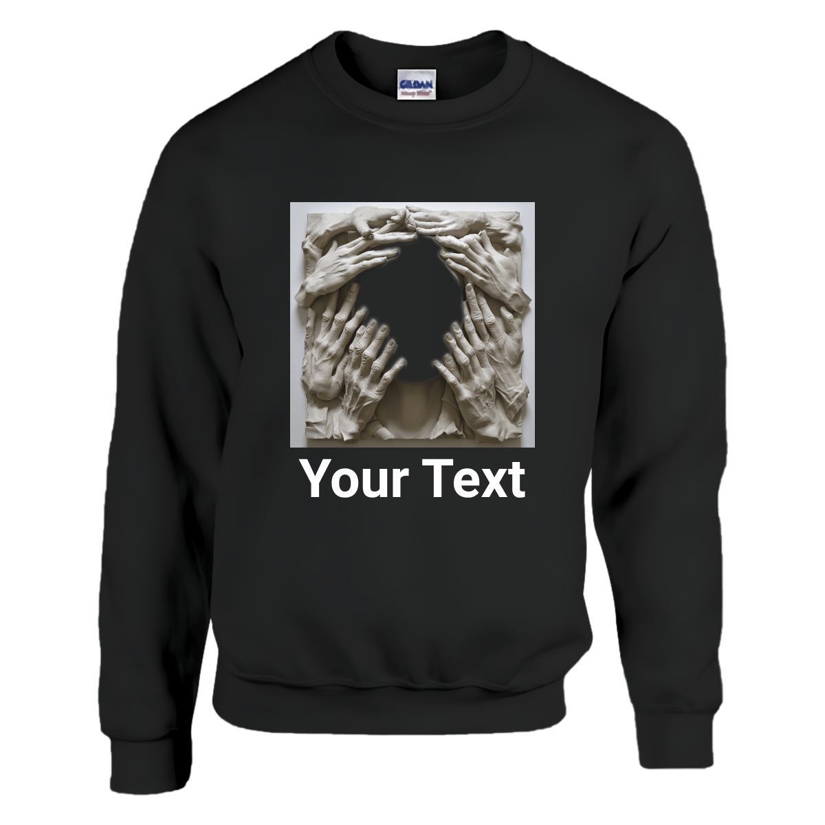 Men Custom Sweater (Don't Touch Me) - Weave West