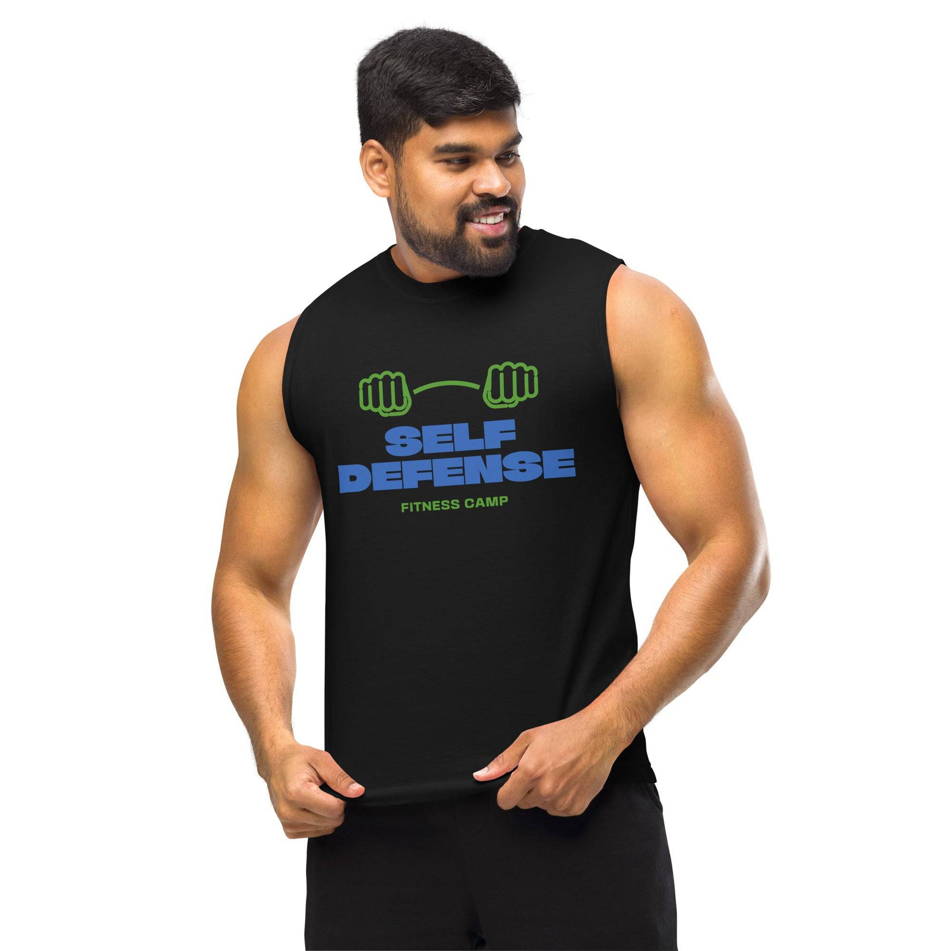 High Quality Slim Exercising Tank (Self Defense) - Weave West