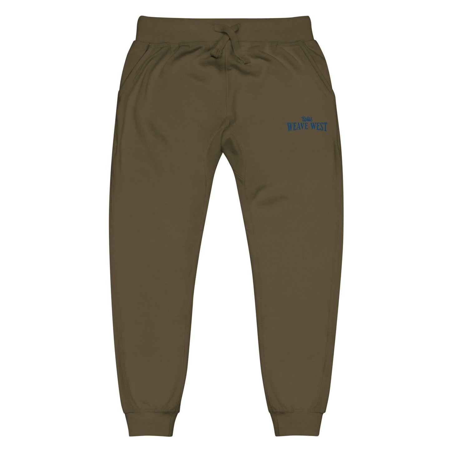 Soft Slim Fit Fleece Joggers Weave West 2 - Weave West