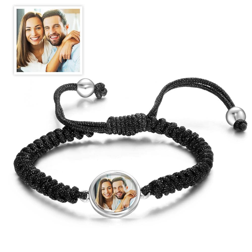 Charm Photo Woven Bracelet - Weave West