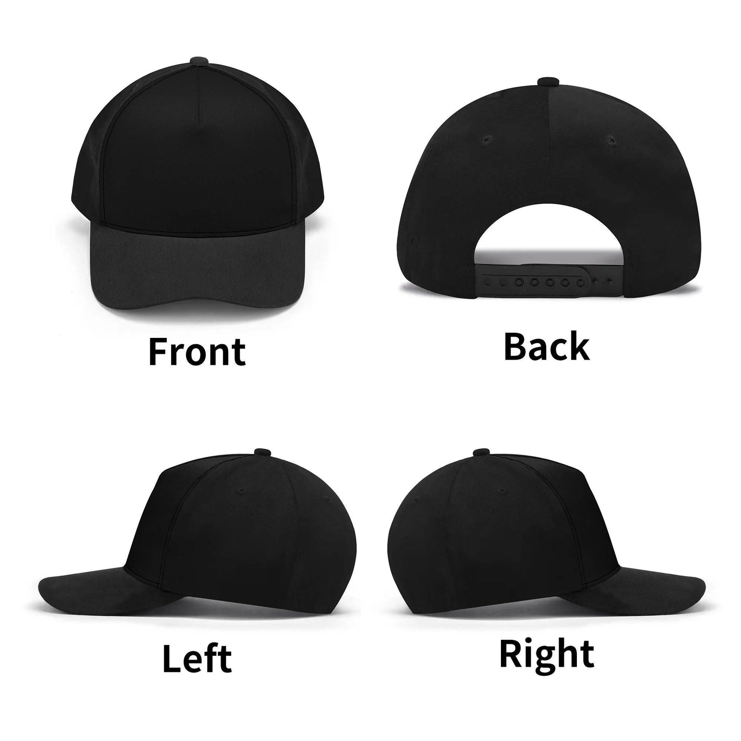 Customized Baseball Cap Black - Weave West