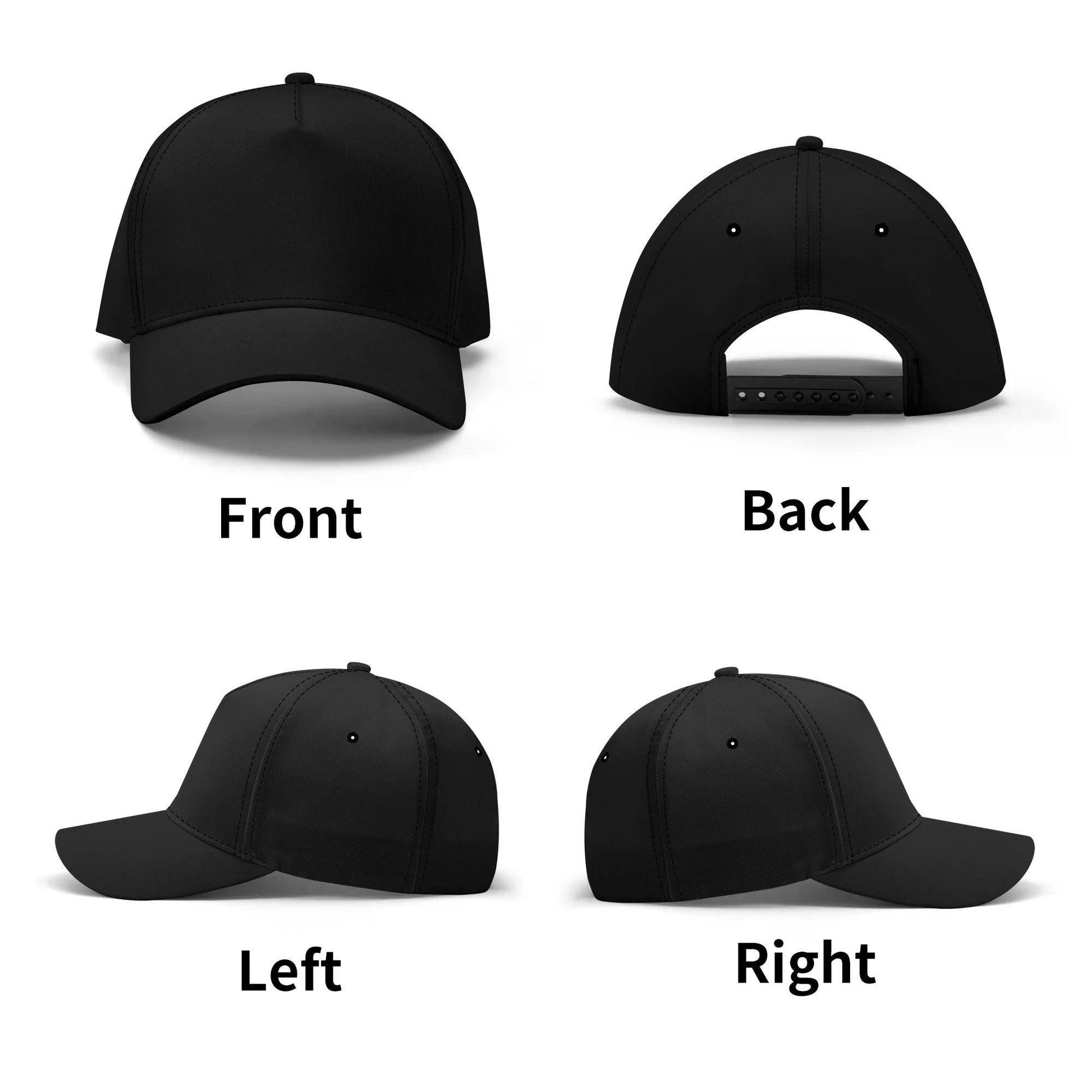 Customized Baseball Cap Black - Weave West