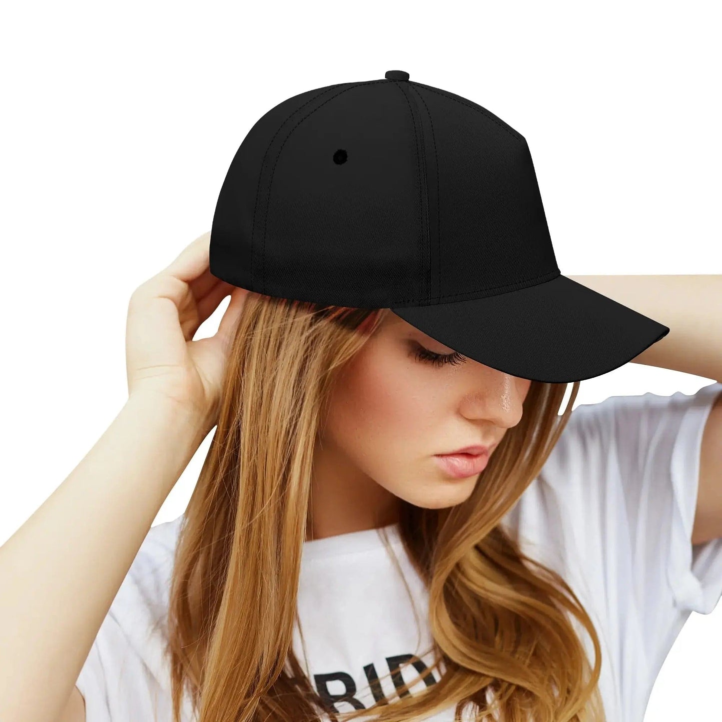 Customized Baseball Cap Black - Weave West