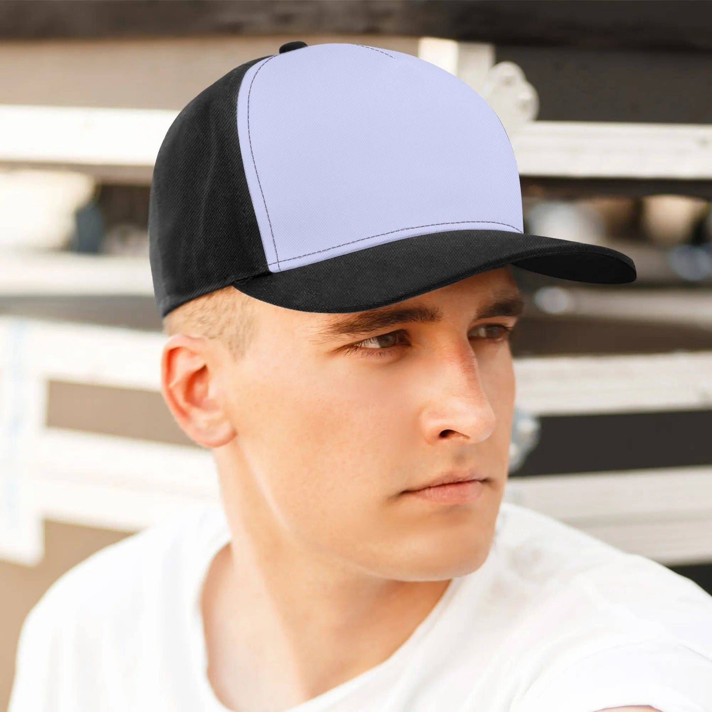 Customized Baseball Cap Light Blue - Weave West