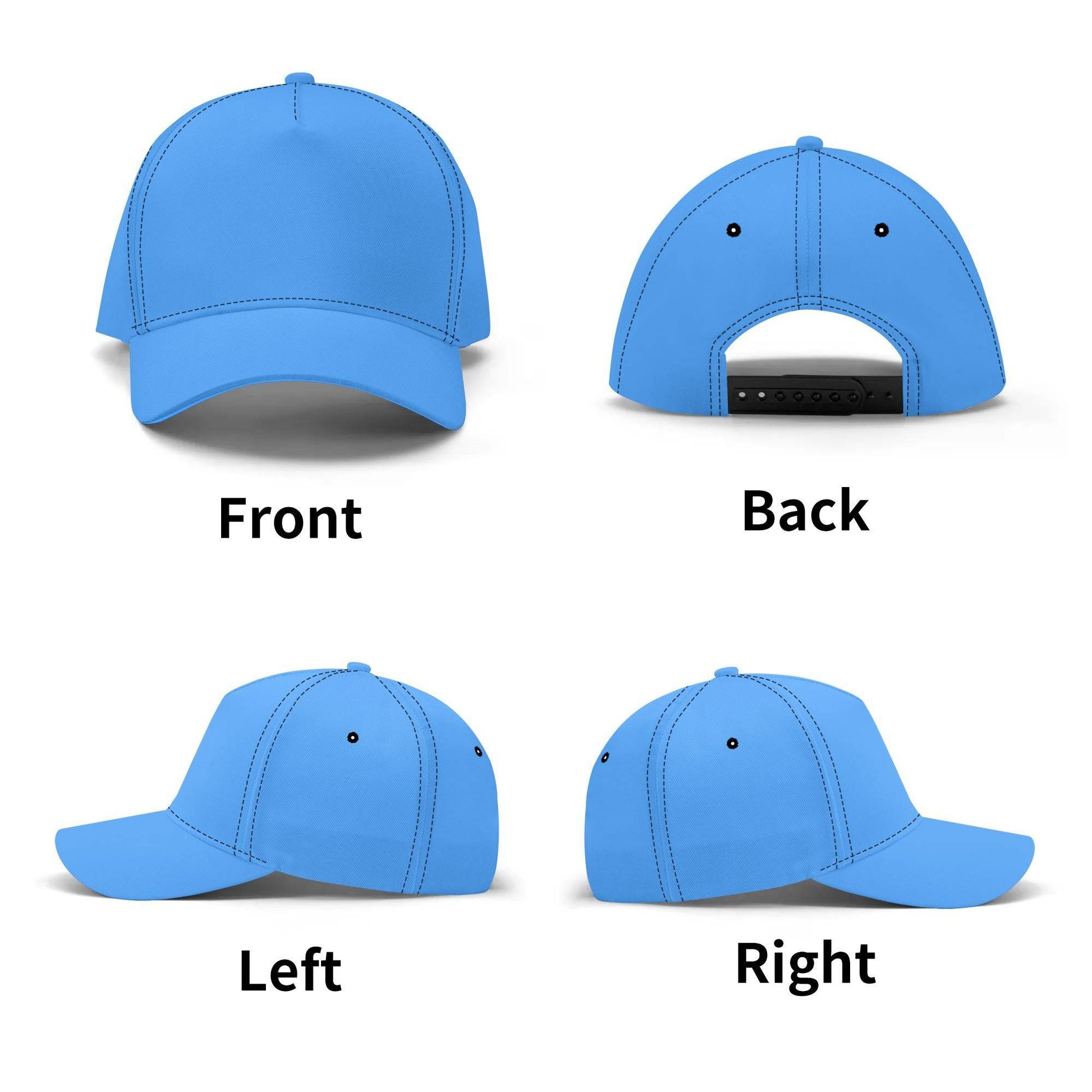 Customized Baseball Cap Light Blue - Weave West