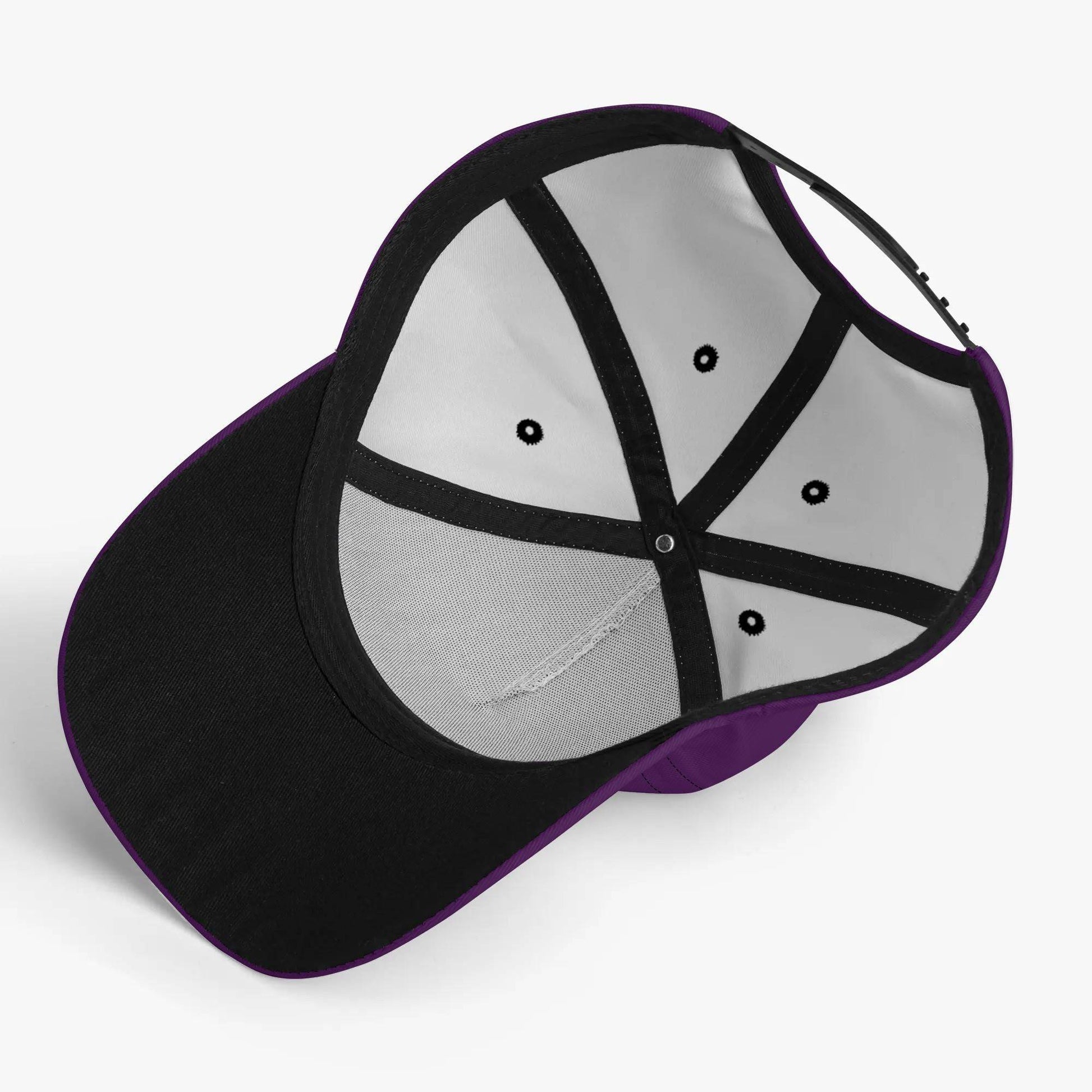 Customized Baseball Cap Plum Purple - Weave West