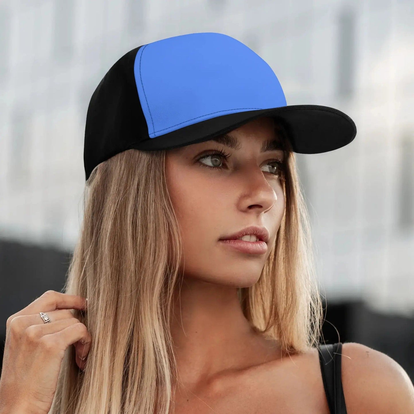 Customized Baseball Cap Vibrant Blue - Weave West