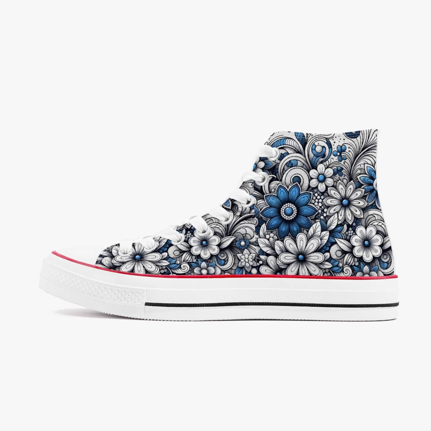 Casual High Top Canvas Electro Flora - Weave West