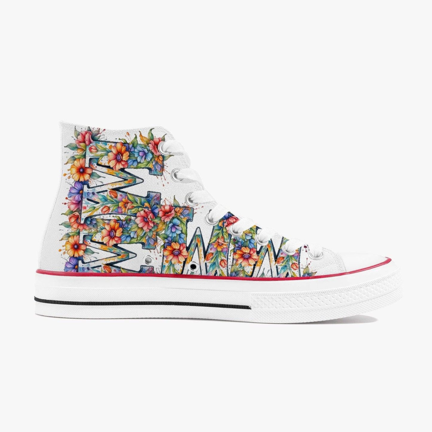 Casual High Top Canvas Floral Garden - Weave West