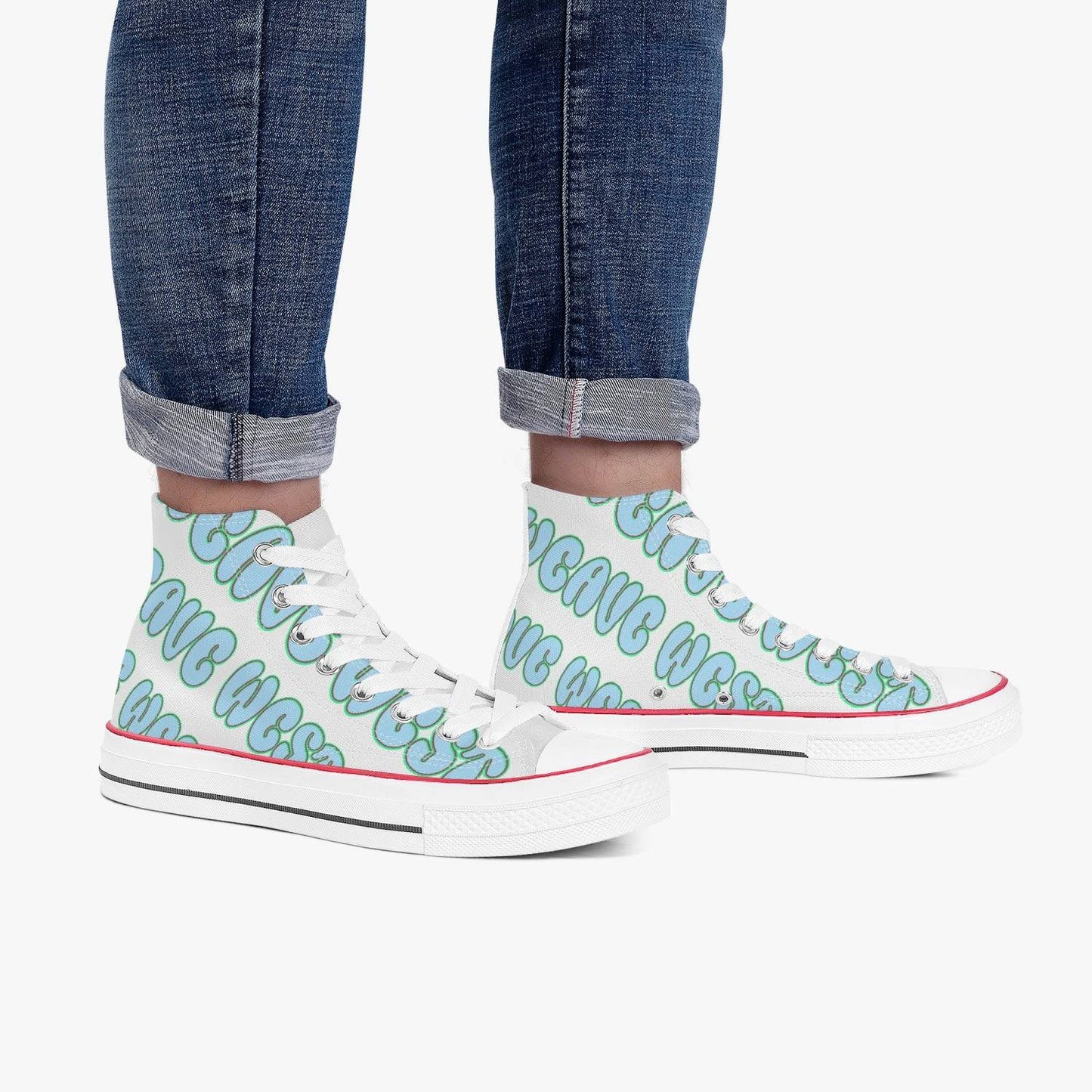 Casual High Top Canvas Weave West - Weave West