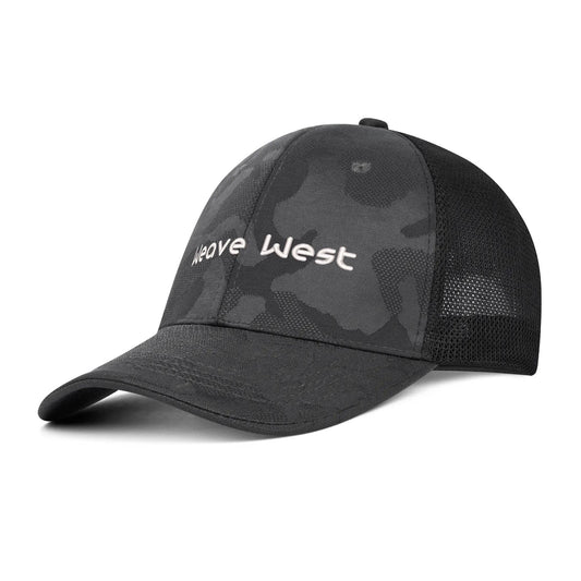 Half Mesh Sport Camo Hat - Weave West