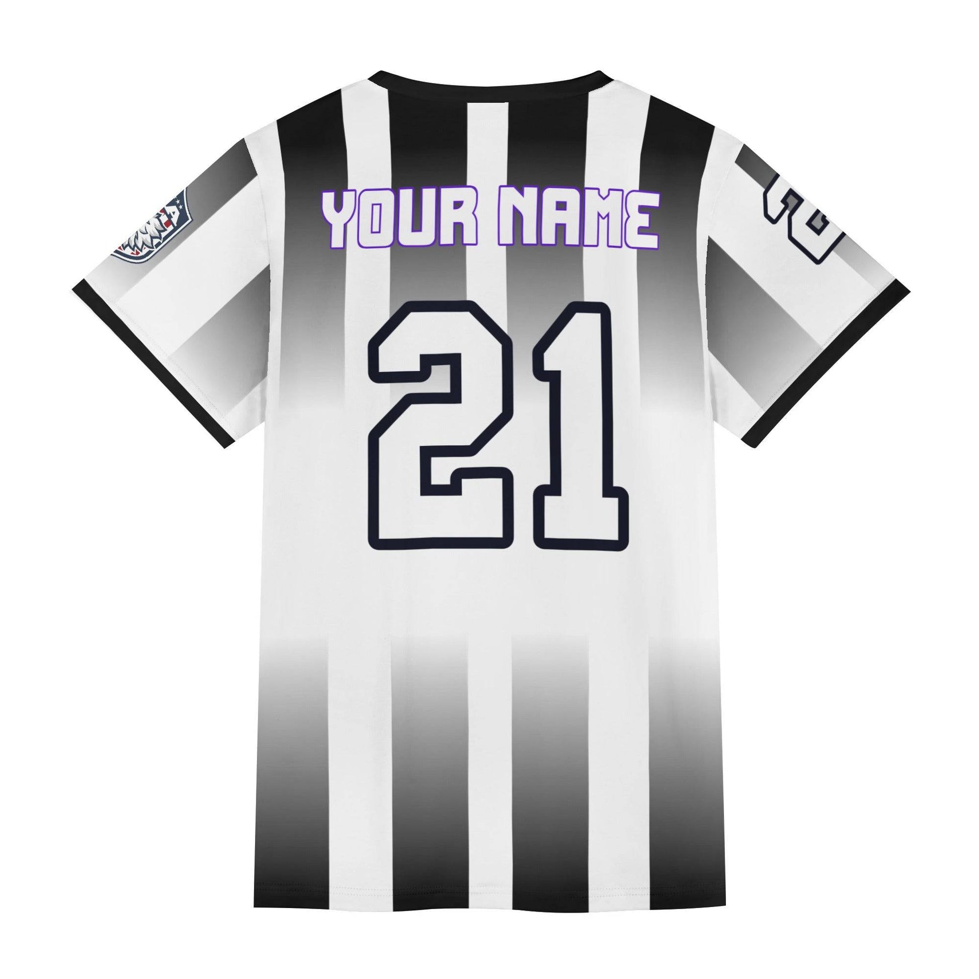 Custom Soccer Uniform (Zebra) - Weave West