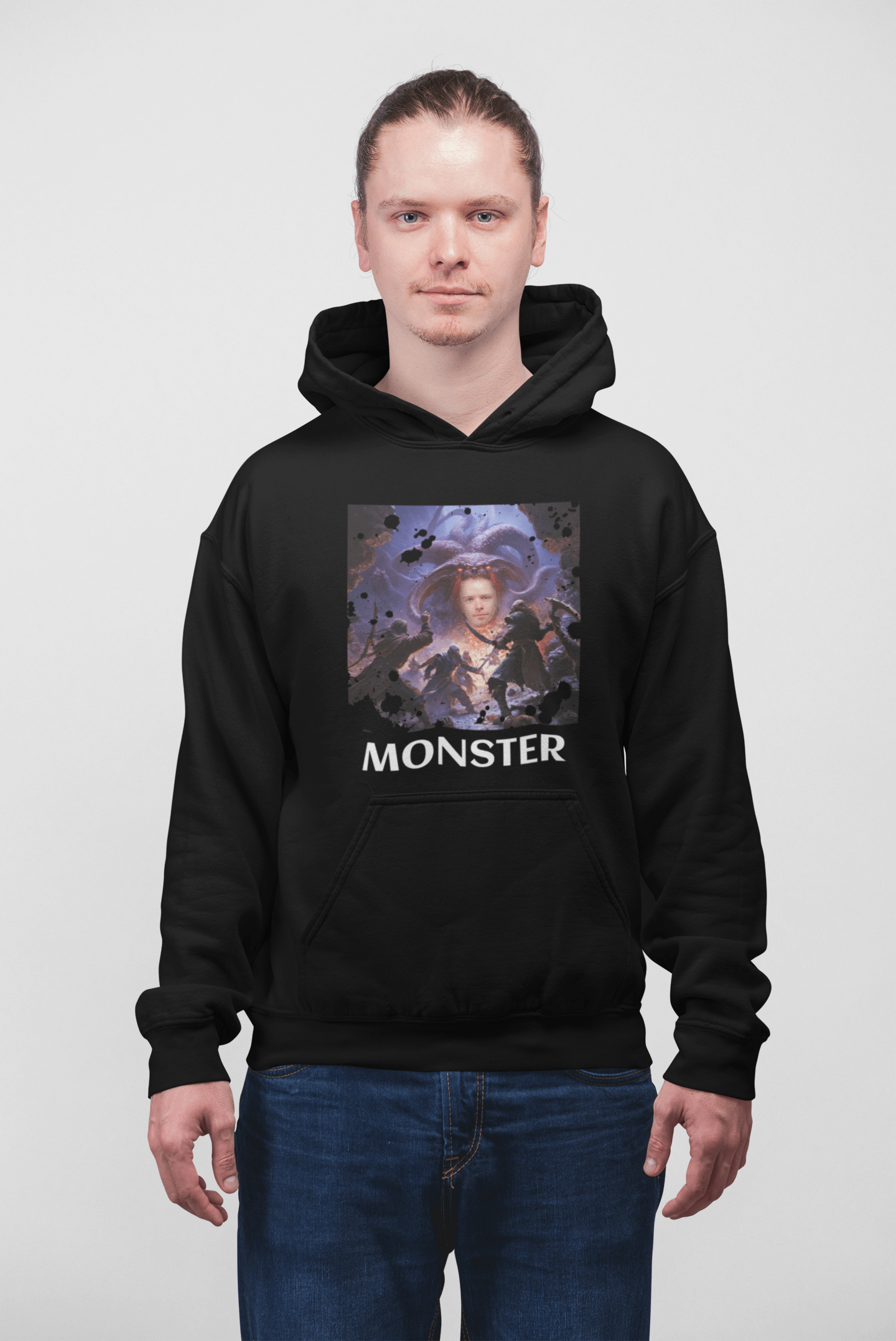 Custom Gildan Hoodie (Monster) - Weave West