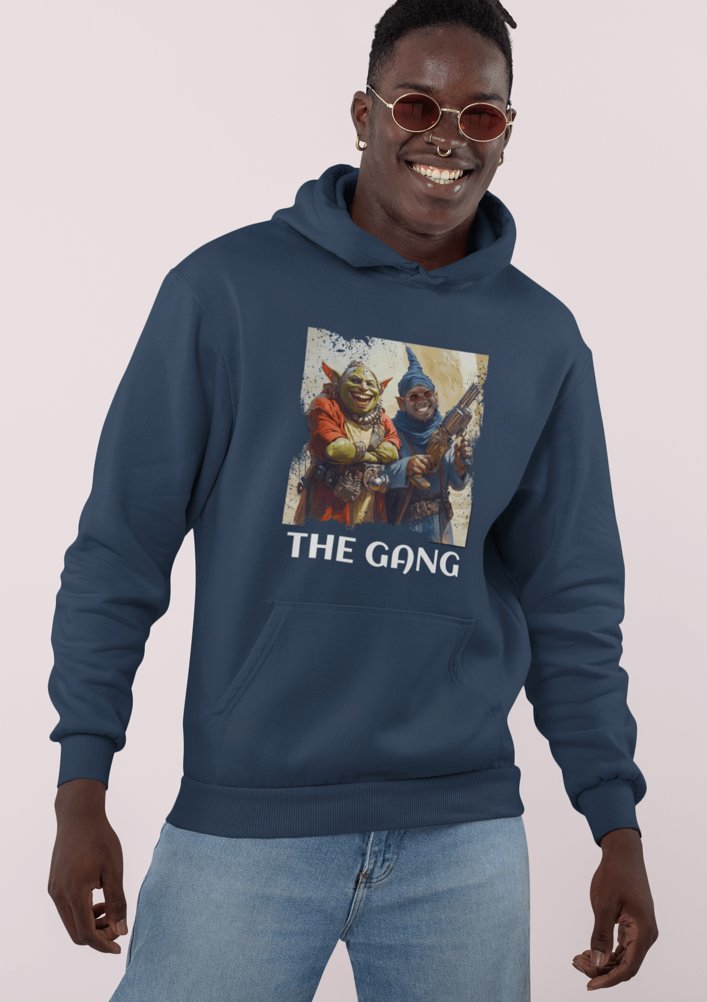 Custom Gildan Hoodie The Gang Weave West