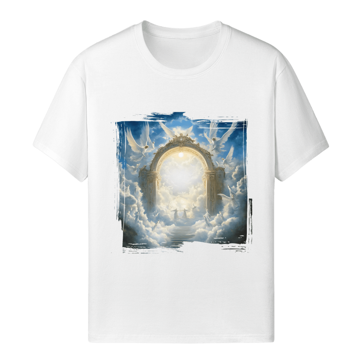 Custom Photo T Shirt White (I'm Blessed) - Weave West