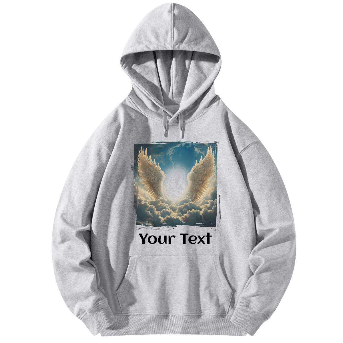 Women Custom Gildan Hoodie (Angel) - Weave West