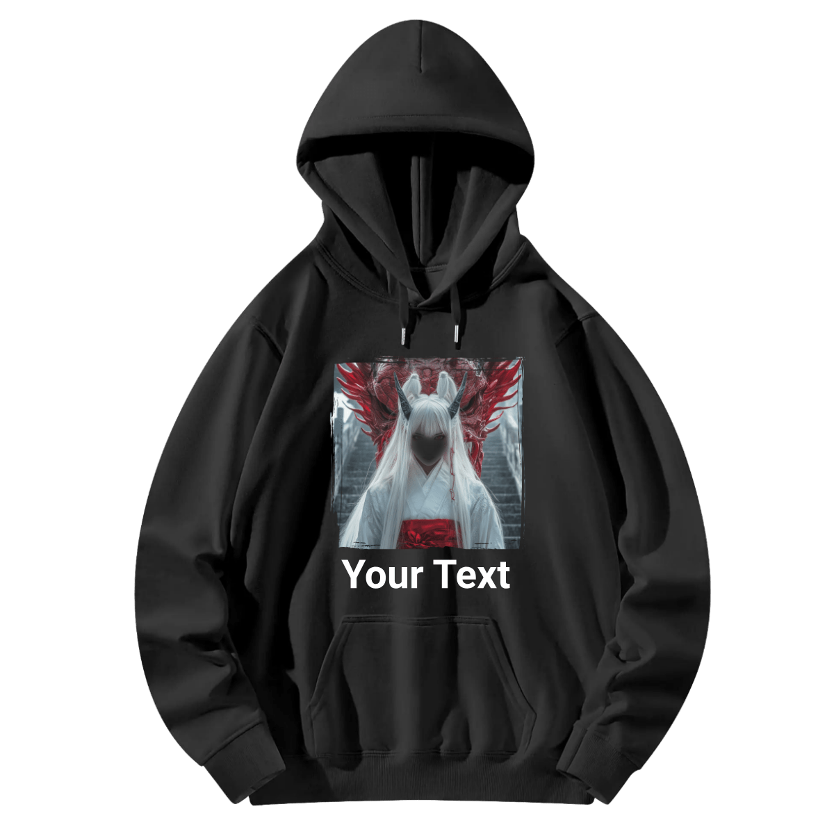 Women Custom Gildan Hoodie (Winter Dragoness) - Weave West