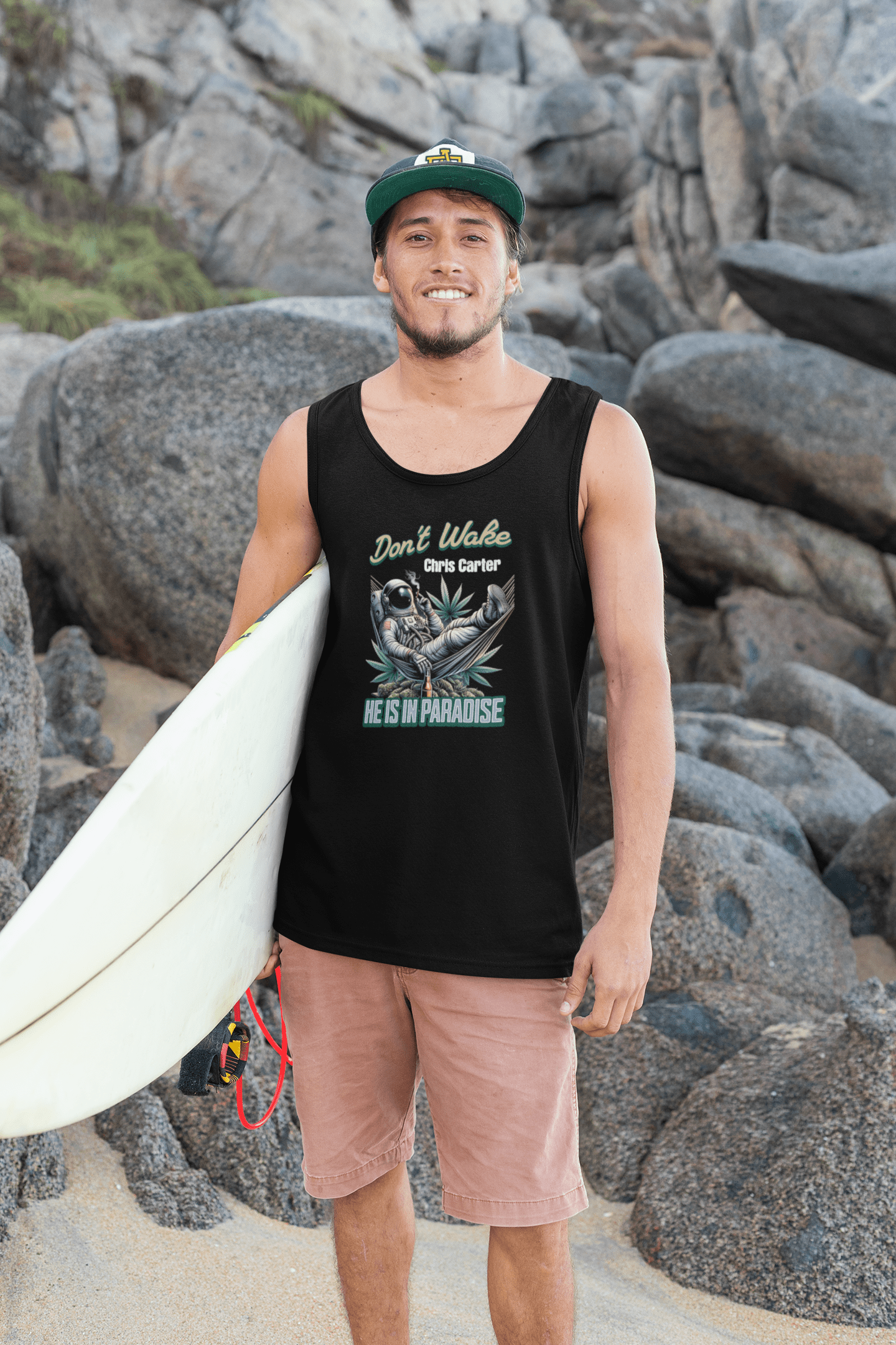 Wrinkle Free Personalized Tank Top (Don't Wake) - Weave West