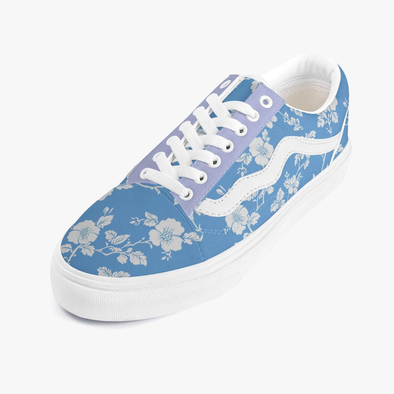 Casual Low Top Z3 hydrangea flower Sneakers - Weave West