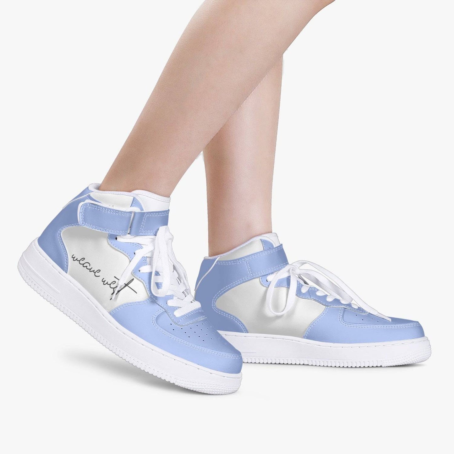 High Top Sporty Baby Blue - Weave West