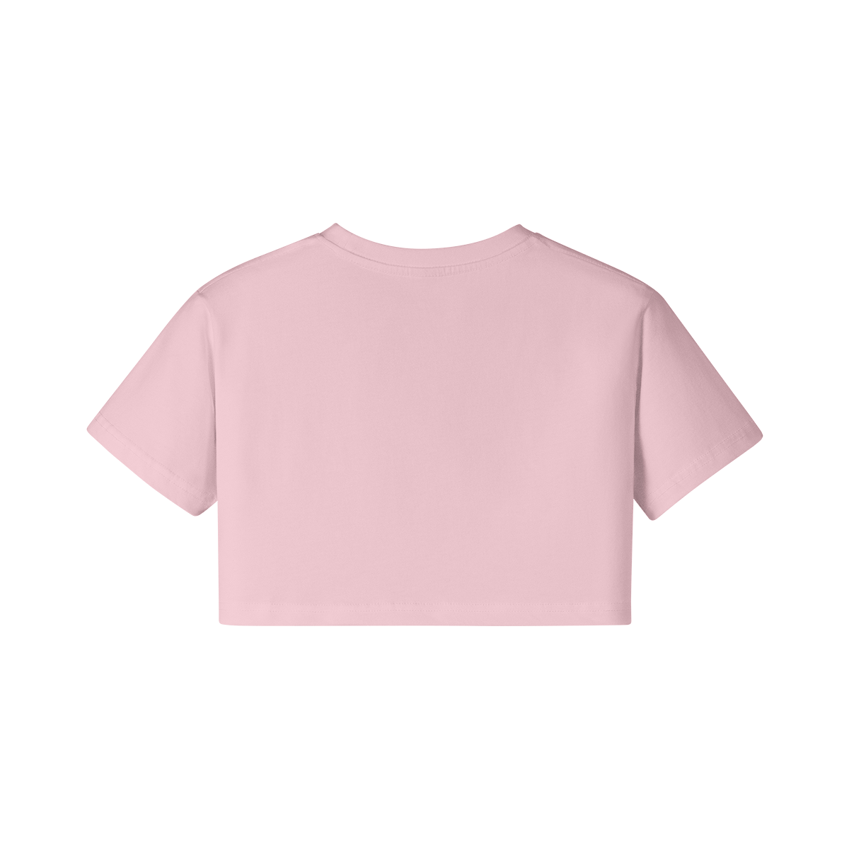 Soft Cotton Loose Crop Top Signature 1 | Loose Crop Shirt - Weave West