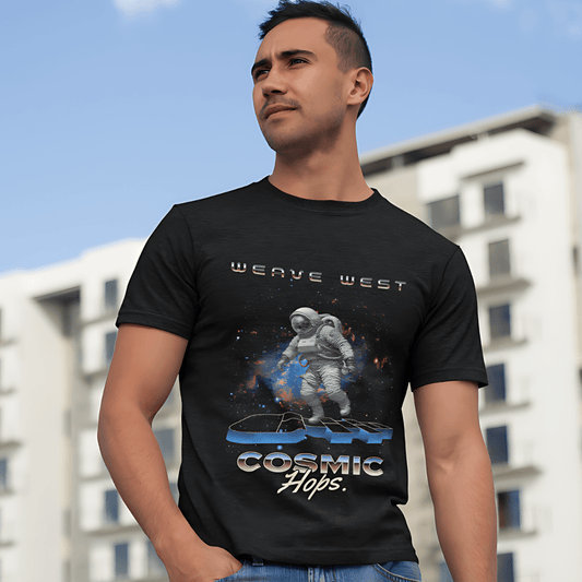 Premium Classic Fit Cotton Tee (Cosmic Hops) - Weave West