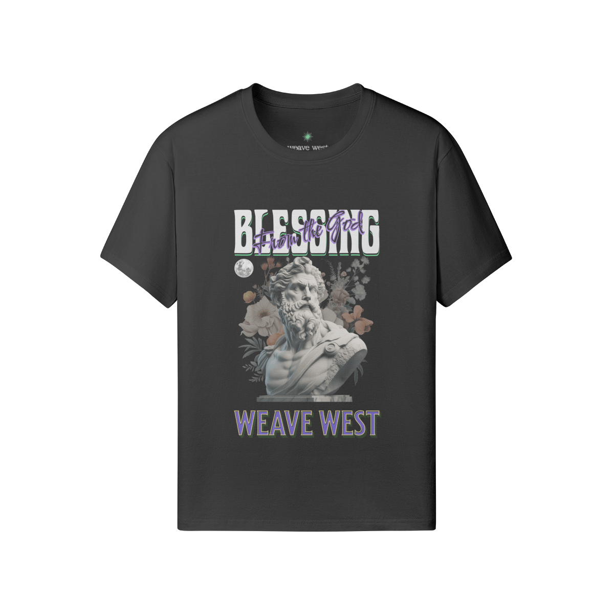 Premium Regular Fit Cotton Tee (Blessing) - Weave West