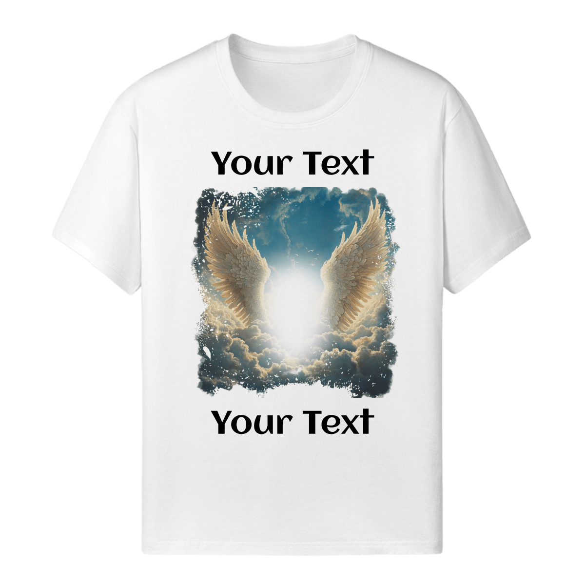 Women Custom T-Shirts (Heaven) - Weave West