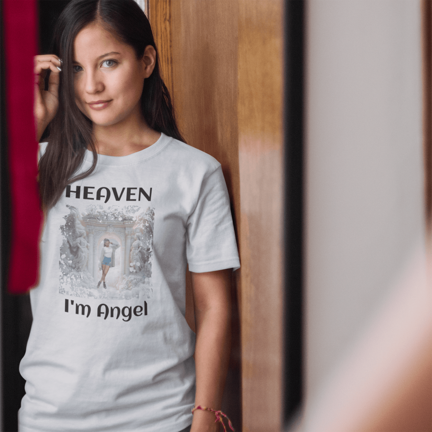 Women Custom T-Shirts (Heaven) - Weave West