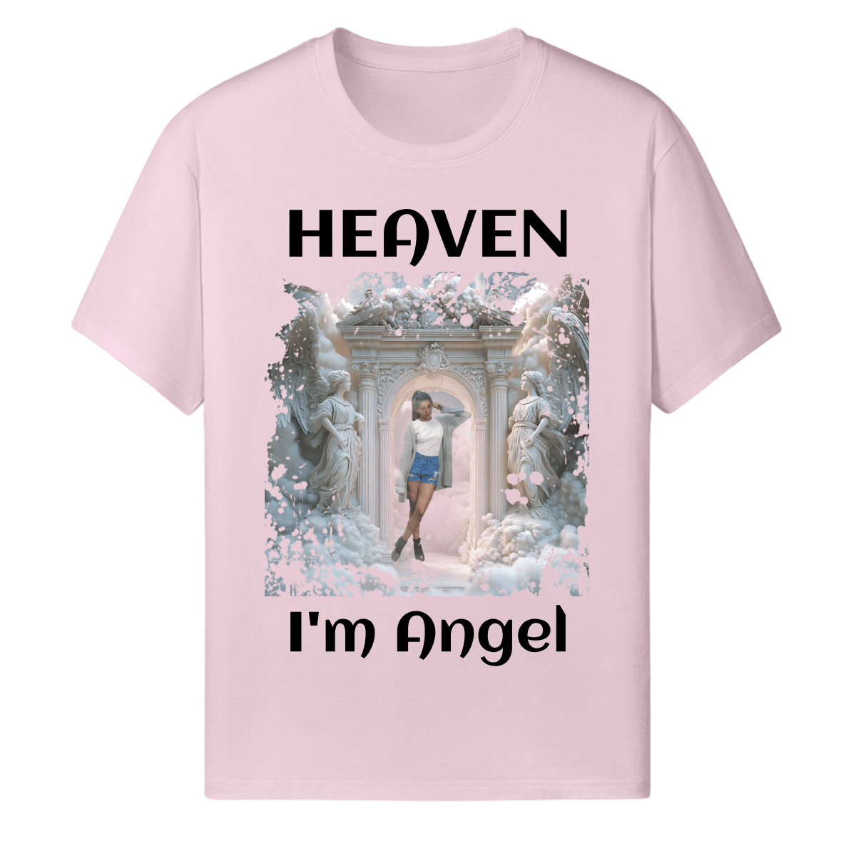 Women Custom T-Shirts (Heaven) - Weave West