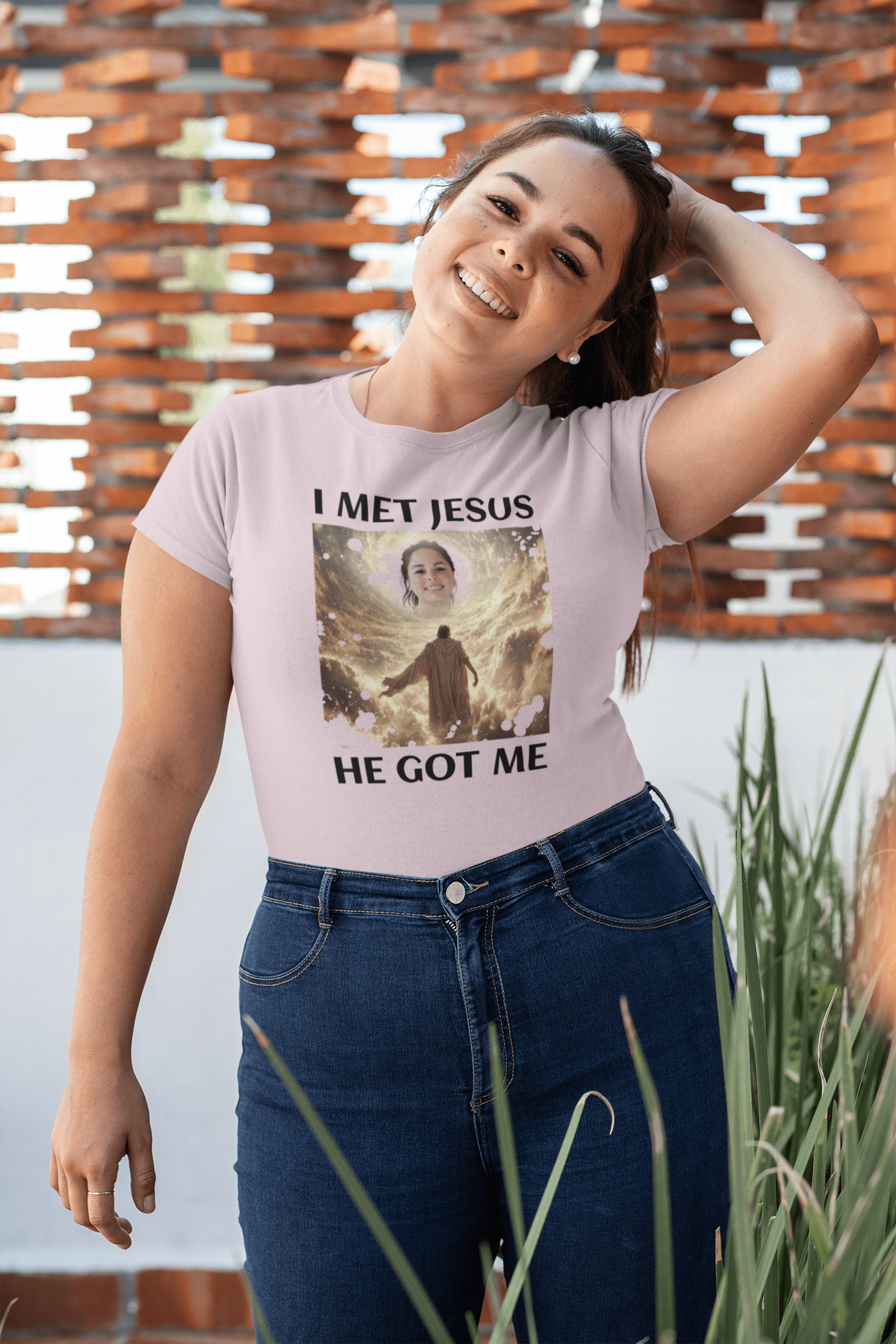 Women Custom T-Shirts (Jesus) - Weave West