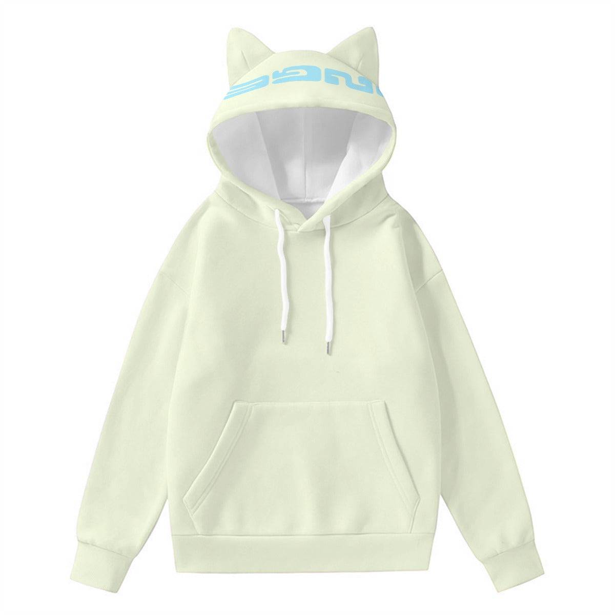 Personalized Cat Ear Hoodie Angel - Weave West