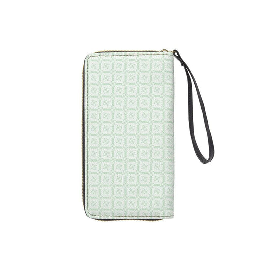 Zip Wallet Gentle Mint| Women Zip Around Wallet - Weave West