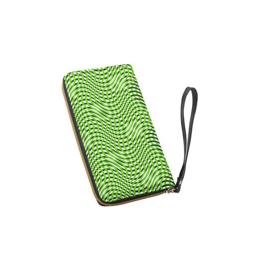 Zip Wallet Mystic Oscillations| Women Zip Around Wallet - Weave West