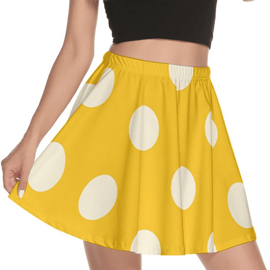 Everyday Mini Skirt Dots | Women Casual Elegant Skirt - Weave West